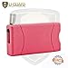 New Mini Stun Gun LED Light & Pepper Spray Non-Lethal Self Defense Kit - Compact Pink