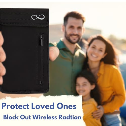 Crescita Radiation Blocker For Cell Phone W/Cell Phone Jammer - 2X Emf Protection For Cell Phone W Duel Anti Radiation Cell Phone Case thumb #2