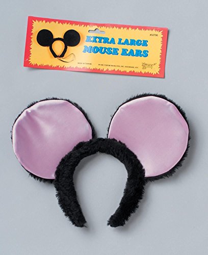 Forum Novelties Mouse Ears - Jumbo With Lame Insert