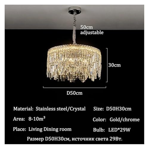 Lampes de plafond en verre LED pour salon et décoration d'hôtel - 2