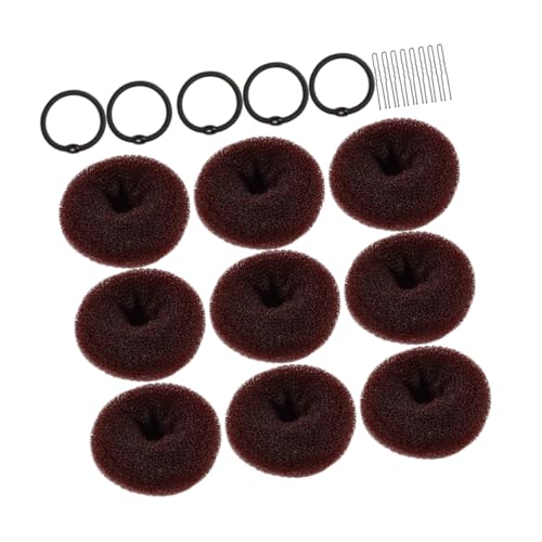 Gogogmee Donut para Cabello Resistente y Cómodo Moldeador de Moños para Mujeres y Niñas para Peinados Rápidos Bodas Oficina y Diario