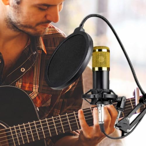 Kit de streaming live contre les bruits ambiants avec microphone de studio stable