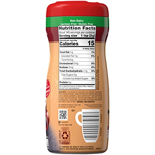 Coffee-Mate Vanilla Caramel, Sugar-Free Powdered Coffee Creamer, Kaffeesahne Pulver - Vanille Karamell - OHNE ZUCKER! aus USA