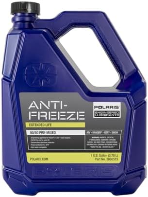 Polaris Antifreeze Coolant 50/50 Premix Extended Life for Snowmob...