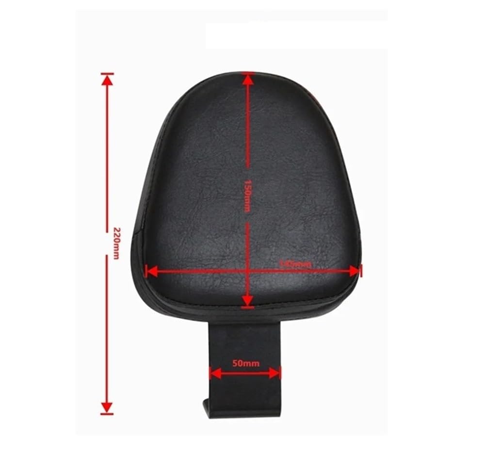 Moto Schienale Rack Pad Schienale anteriore per moto cuscino in PU per Rebel 300 500 CMX300 CMX500 2017 2018 2019 2020 2022