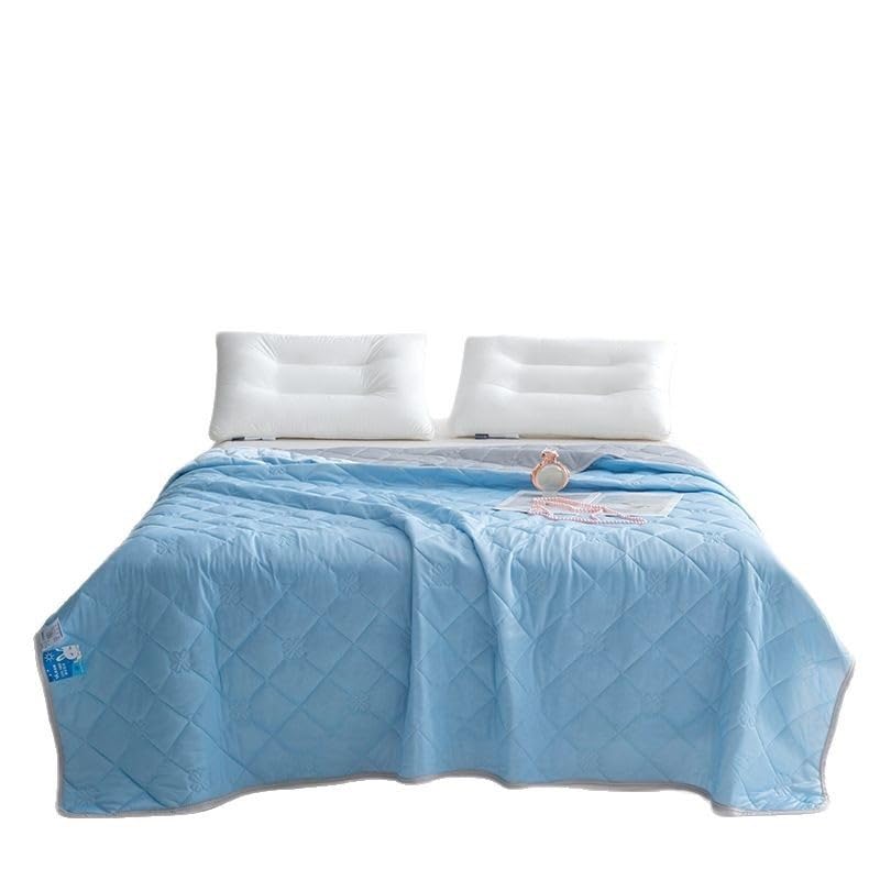 Couette d'été contre les nuits chaudes et couverture cooling réversible - 2