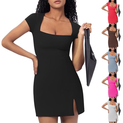 Generisch Damen Tenniskleid mit quadratischem...