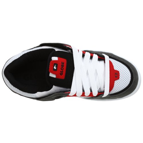 Image of Globe Men's Fusion Sneaker,Charcoal /True Red,14 M US