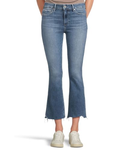 (取寄) ペイジ レディース コレット クロップ フレア イン W/ ヴェスパー ヘム Paige women Colette Crop Flare in Novelist w/ Vesper Hem Novelist W/ Vesper Hem PAIGE Women's Colette Crop Flare in Novelist w/Vesper Hem at