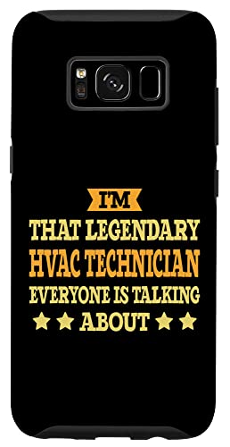 Galaxy S8 HVAC Installer Job Title Employee Funny HVAC Installer Case