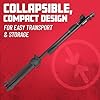 Gator Frameworks Tripod Mic Stand with Soft Grip Twist Clutch, Boom Arm, and Both 3/8" and 5/8" Adapters; Min/Max Height - 6"/99" (GFW-MIC-2020),Black #3