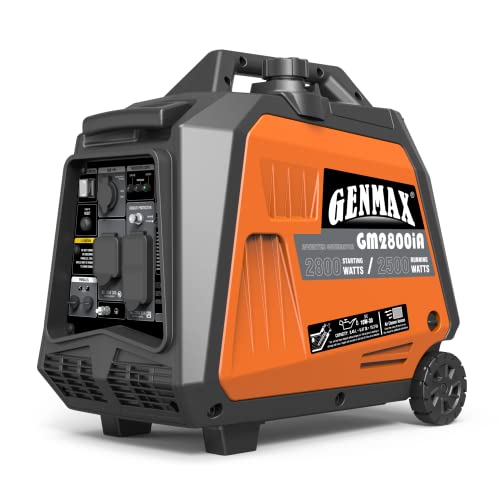 Image of GENMAX Outdoor Power Equipment GM2800iA Super Quiet Portable Generator EPA Compliant(GM2800iA)