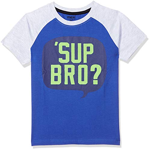 Image of Max Boy's Solid Regular Fit T-Shirt