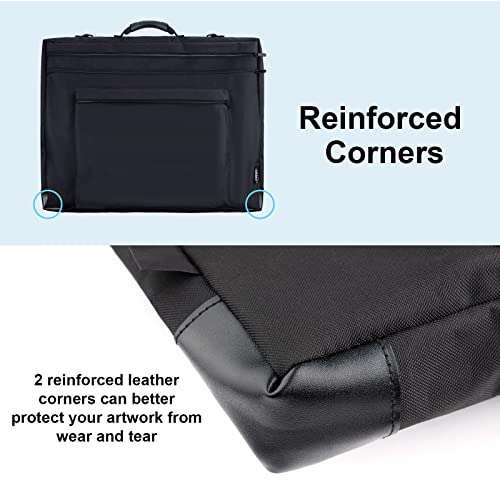 Jjring JT0335 18X24 Art Portfolio Tote Bag - Large Carrying Storage Case thumb #4