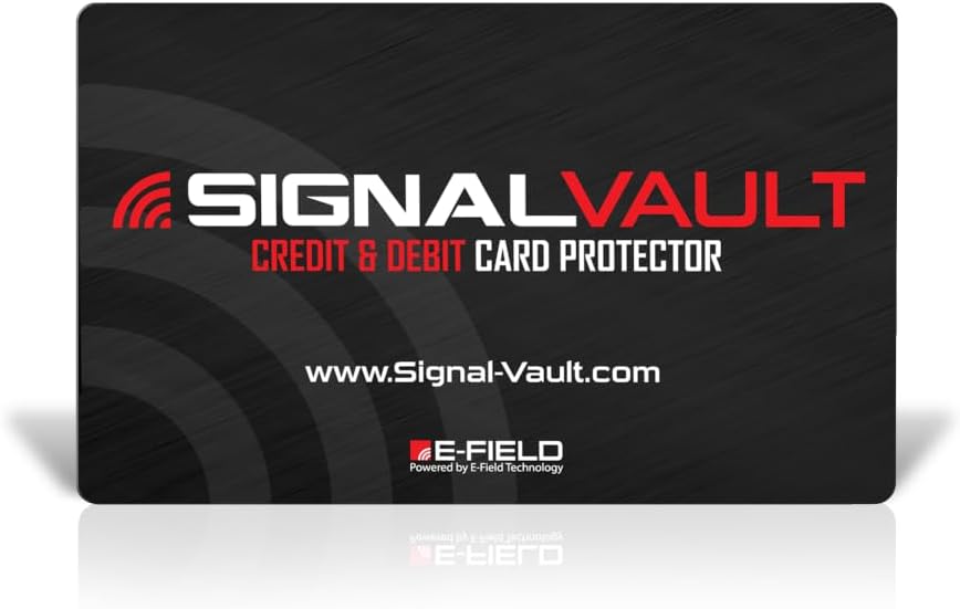 SignalVault Credit & Debit Card Protector - As Seen On Shark Tank