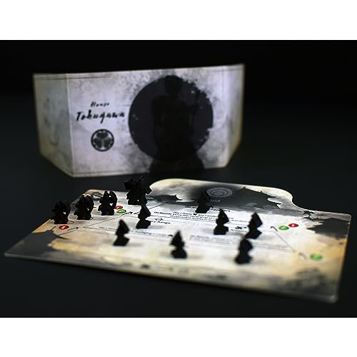 Archona Games: Small Samurai Empires Expansion - Rise of Tokugawa, Juego de mesa de estrategia Área de control en Japón feudal, para 1 a 5 jugadores, edades 13+ miniatura 2