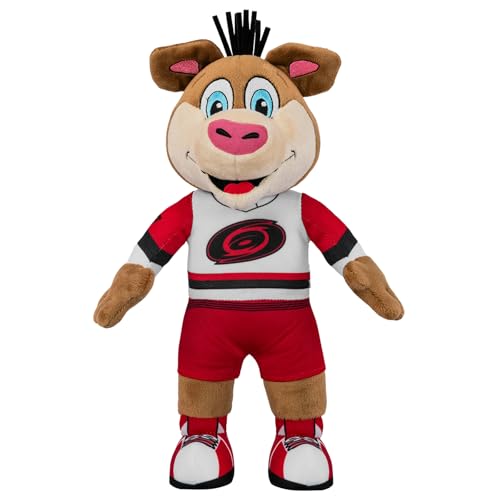 Bleacher Creatures Carolina Hurricanes Stormy 10" Mascot Plush Figure White Uniform – NHL Mascot Plush for Play or Display