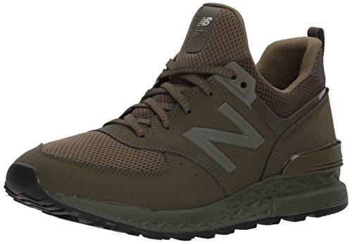 New Balance Men's Fresh Foam 574 Sport V2 Sneaker, army olive/green, 9 D