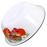 Saladier : capacité, utilisable comme saladier ou saladier, idéal pour les familles, restaurants, hôtels et autres établissements. style vintage