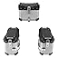 45L Silver Trunk & 36L Saddlebags
