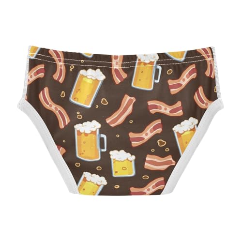 Wusikd Beer Mugs Boys' Underwear Cotton Boys Briefs Soft Toddler Underwear 2T2