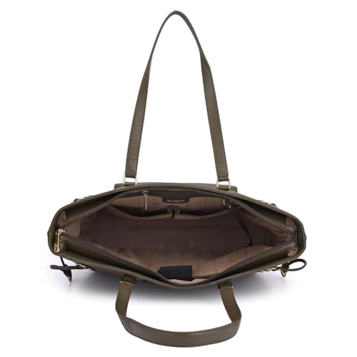 Image of Da Milano Leather Tote Bag for Women (00435B)