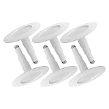 Soliseed 5/6 Inch LED Can Lights Length Adjustable Recessed Lighting,Retrofit Downlight ETL Damp Rated,12W=60W,3000K Warm White,800LM,Dimmable,Led Replacement Recessed Lights Easy Install,6-Pack