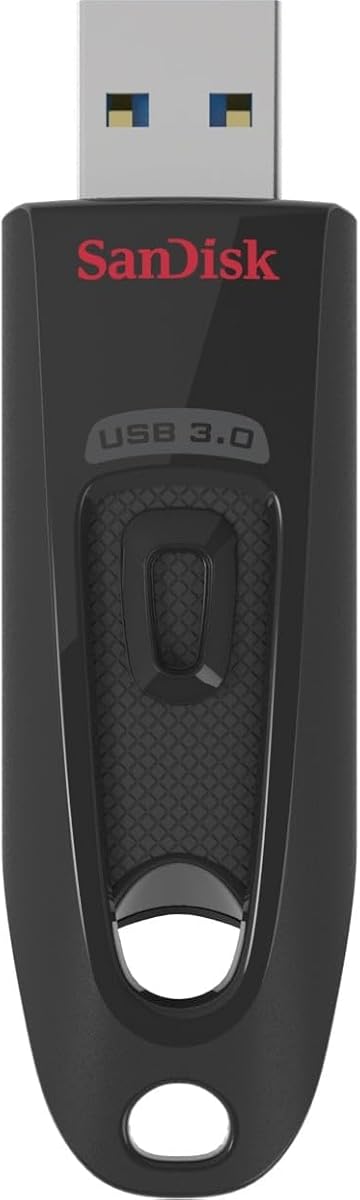 SanDisk 128GB Ultra USB 3.0 Flash Drive - SDCZ48-128G-U46, Red