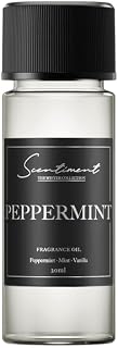 Scentiment - Peppermint Winter Collection Diffuser Oils | Aromatherapy Home Fragrance | Luxurious Scent with Notes of Peppermint, Mint, Vanilla, 50ml