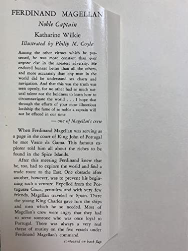 Ferdinand Magellan: Noble Captain