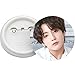 Produktbild Kunandroc BTS Brosche, Kpop BTS Bangtan Boys Broschen Button Badges/Pins Set für Kleidung Rucksack Federmäppchen, BTS Armee(JUNG KOOK-2)