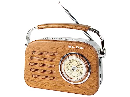 Blow Radio portable analogique AM/FM Bluetooth Batterie RA3 et alimentation secteur – vue 2