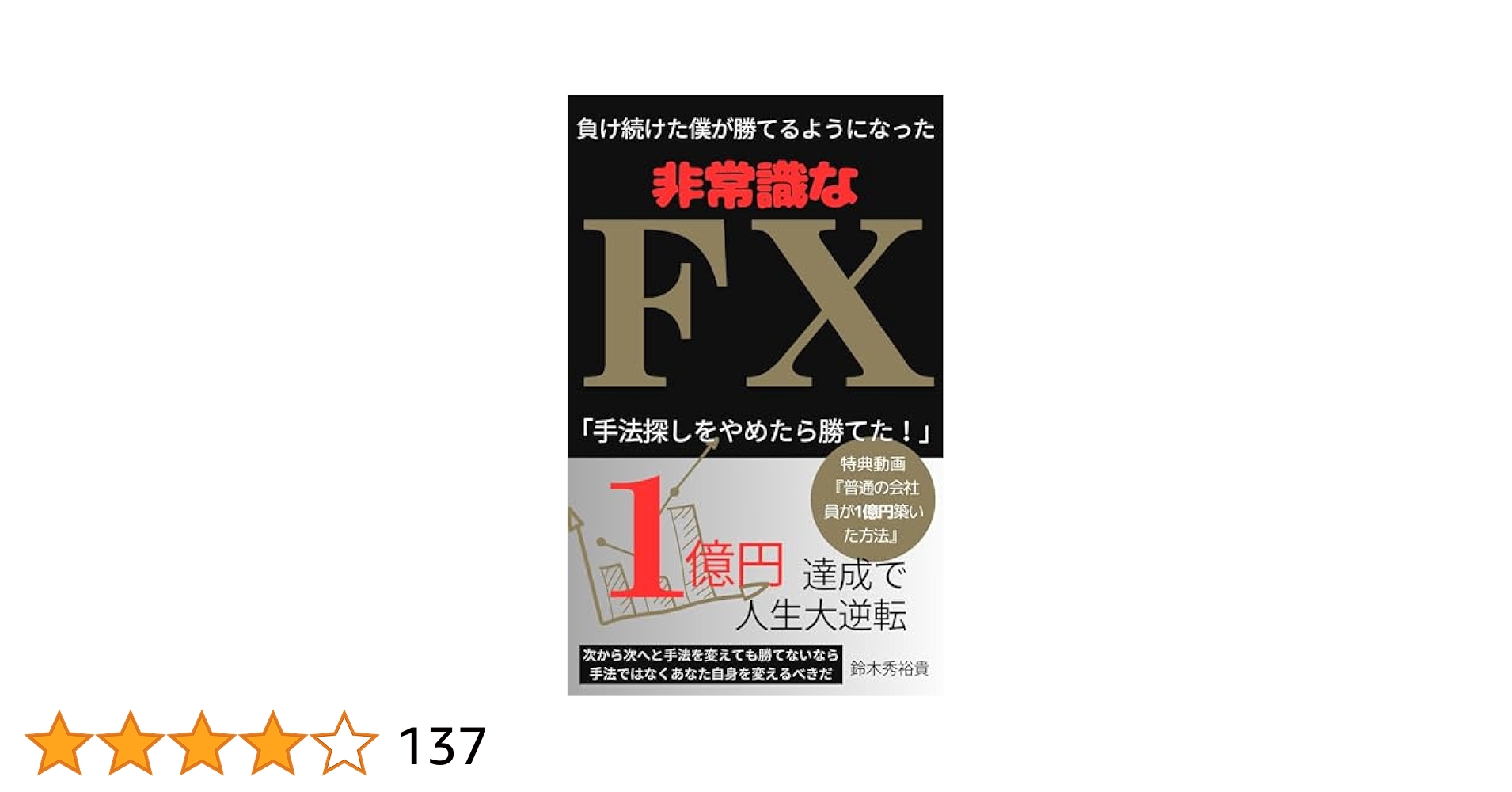 投資FX 月利30パーセント 手法 DVD 負け続けた僕が勝てるようになった非常識なFX: 「手法探しを
