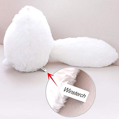 Winsterch Cat Stuffed Animal Toys,Kids Plush Cat Teddy Soft Toy Birthday Gifts for Boys and Girls,Fat White Plush… - Image 5
