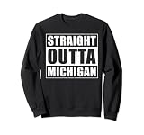 Recta Fuera Michigan Estados Unidos Michigan Sudadera