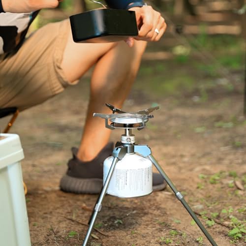 Poêle portable pour randonnée et réchaud pliable camping