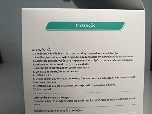 Máscara Facial BYD Descartável Tripla Selada 50 unidades