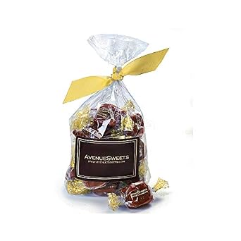 AvenueSweets - Handcrafted Individually Wrapped Soft Caramels - 8 oz Bag - Vanilla