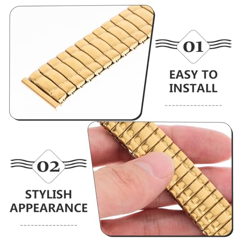 Correa elástica de acero inoxidable de 18 mm para evitar rozaduras 5