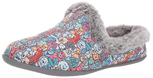 Skechers BOBS Women's Beach Bonfire-Warm Proof Slipper, Multi, 8 M US