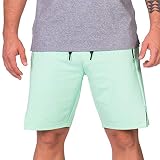 GYM AESTHETICS | Herren Wesentlich Techno 9 Zoll Shorts kurz Sporthose UV-Schutz e Dochtwirkung, Für Training und andere Sport in Aqua (M)
