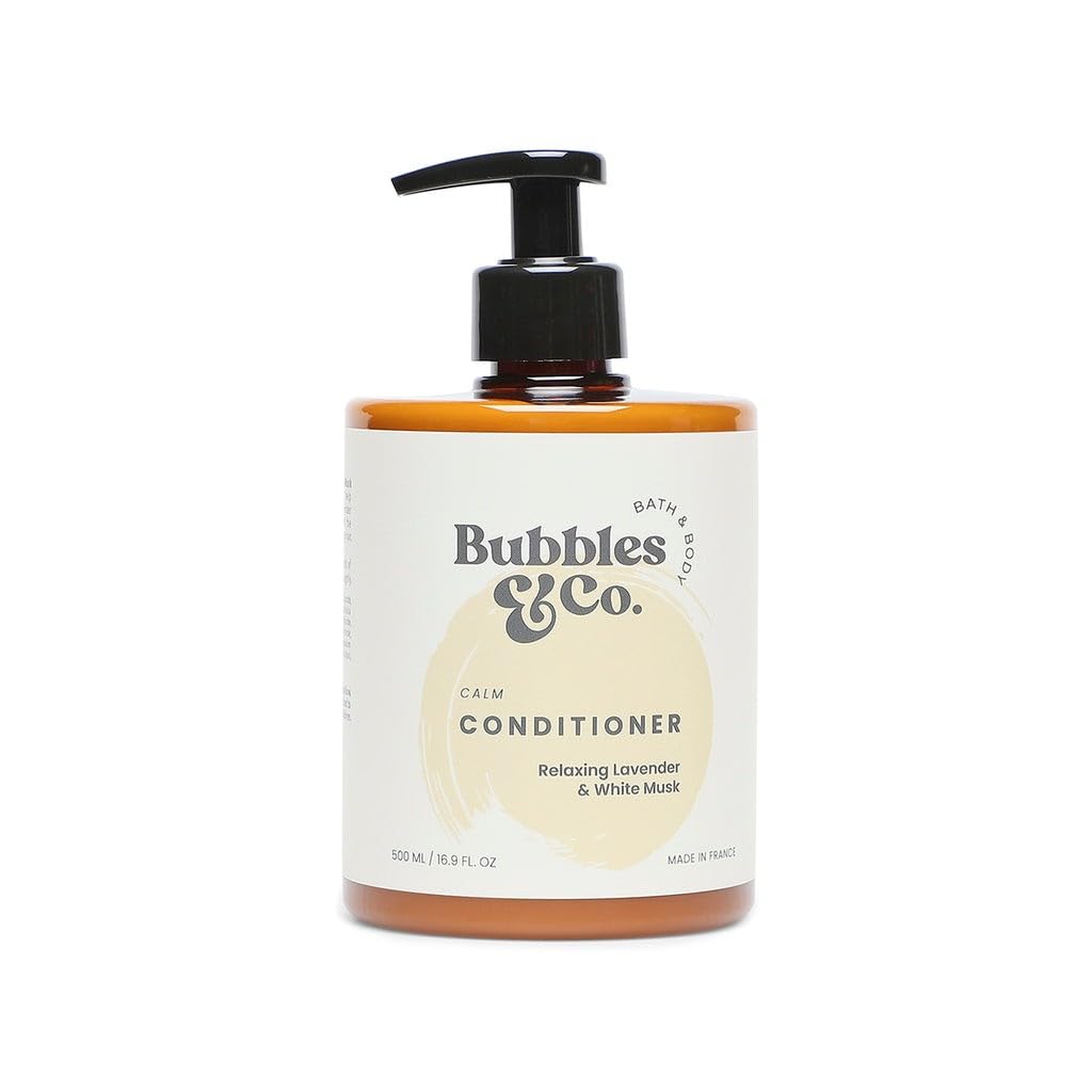 BUBBLES & Co RELAXING LAVENDAR &WHITE MUSK CONDITIONER 500ML