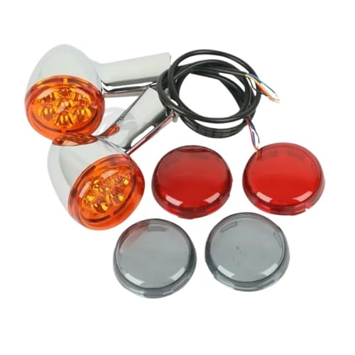 Feu stop arrière et clignotants ambre de moto pour les road trips en Sportster 1200