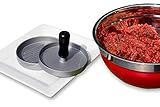 Yumms! Burger Press Hamburger Patty Press with Sturdy Aluminum