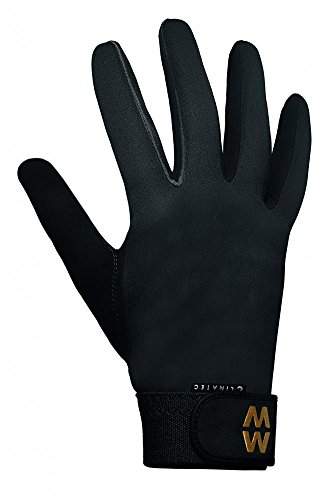 Mens & Ladies 1 Pair MacWet Long Climatec Sports Gloves In 4 Colours - 7.5 Unisex - Black