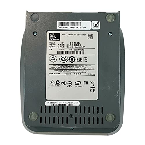 Image of Zebra GK420d Direct Thermal Barcode Printer USB LAN GK42-200210-000 with Adapter