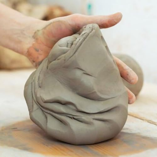 Image of 3KG Natural Terracotta Clay Dough - Air Dry for Craft | Pottery & Moulding Clay Block 3kg | Mould It Clay for Kids 3-10 Years | Drying & Molded Art Projects