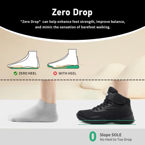 Kids Wrestling Shoes Youth Boys Girls Youth Boxing Shoe Barefoot Boots - image 6