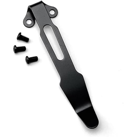 Deep Carry Pocket Clip Set, Black