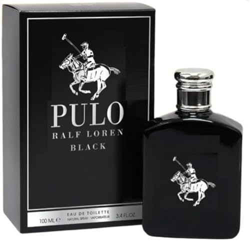 Pulo Black Eau de Toilette for Men Woody Aromatic Aftershave Crisp Masculine Fragrance Medium Intensity Long Lasting Luxury Perfume Gift for Him Daily Wear Elegant Scent 100ml Modaleo